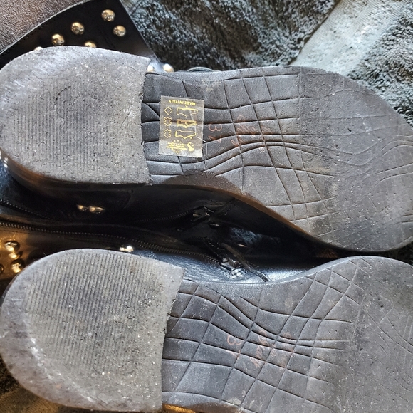 Steve Madden leather black booties, Made in Italy - Picture 4 of 6